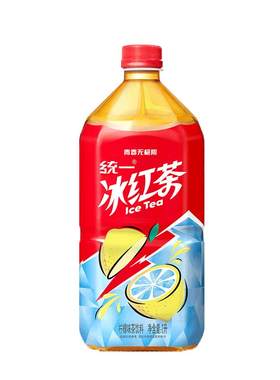 统一冰红茶1大瓶整箱装饮品