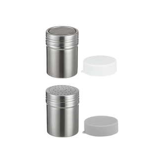 霜山不锈钢调味罐细孔可可粉糖霜撒粉器烧烤家用孜然盐味精调料盒