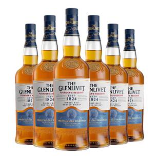 格兰威特 1824创始人甄选单一麦芽威士忌700mL六支保乐力加出品