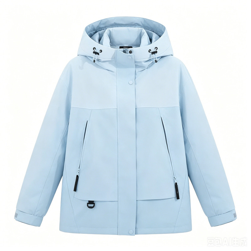 冬季情侣羽绒服女防风抗寒两件套