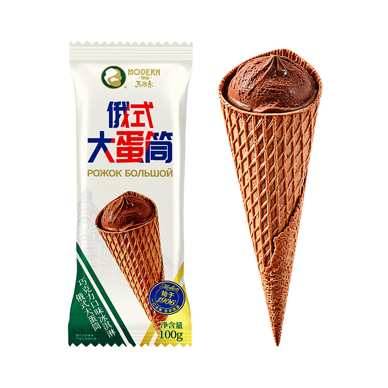 马迭尔俄式大蛋筒冰淇淋脆甜筒
