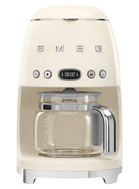 SMEG复古咖啡机厨房里的艺术品