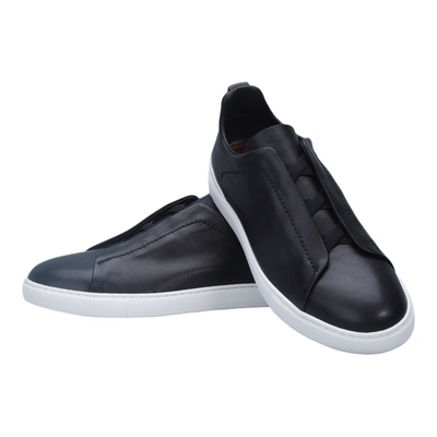 BV轻奢头层牛皮板鞋透气休闲皮鞋