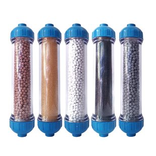 净水器滤芯 小T33DIY麦饭石/弱碱性/亚硫酸钙/活性炭树脂水族滤芯