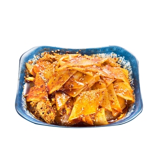 秦圣工厂直营擀面皮陕西凉皮岐山美食小吃面筋切片呱呱混搭