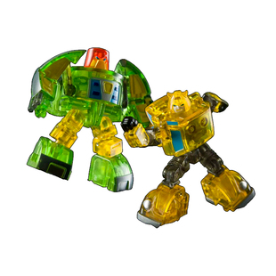 吴医生极小变形 透明 黄蜂 飞碟 迷你金刚NA 银河社 小比例 玩具