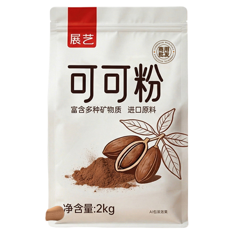 【商用】展艺可可粉抹茶粉