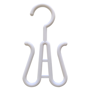 超市加厚拖鞋挂钩大号钩子加粗棉鞋展示家用全新塑料人字拖收纳勾