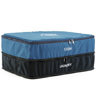 旅行双层内衣服收纳包伸缩包大容量幼儿园儿童宿舍衣物分类整理袋