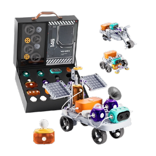 科学罐头遥控电路积木礼盒套装科学实验玩具男孩儿童生日礼物1盒