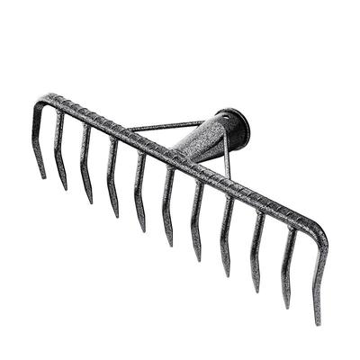 农用耙子九齿钉耙平地翻松土神器铁耙扒搂草种犁耕地锄头农用工具