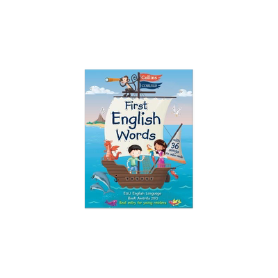 Collins Cobuild: First English Words (Incl. audio CD) 柯林斯儿童英语图解字典词典 Age 3-7 附CD 100-300词汇【外文书店】