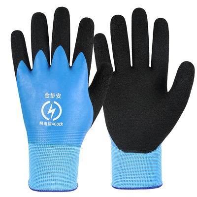 绝缘手套电工400v专用防电