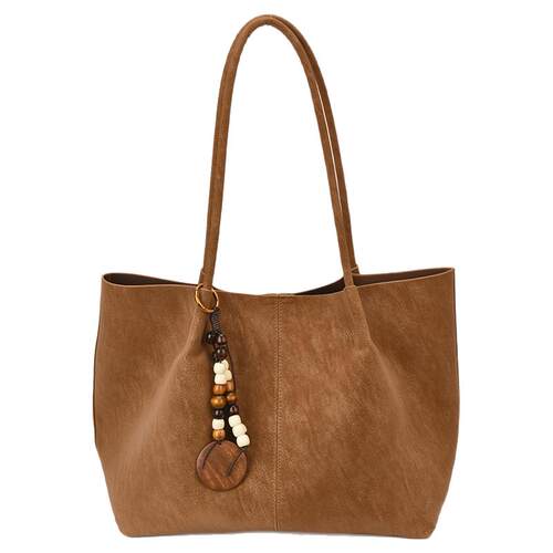 时尚简约复古大容量包包女2026新款通勤百搭单肩包轻便手提托特包