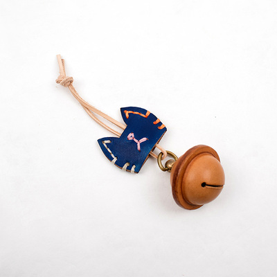 皮铃铛真皮纯手工可爱