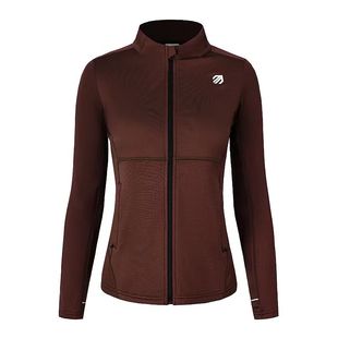 引擎鸟2025年秋冬新款加厚绒感方格长袖户外运动跑步速干外套卫衣