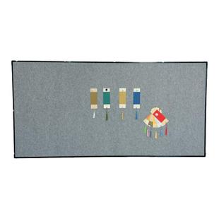 磁性磁吸毛毡墙可移动挂式国画吸力书画书法展示作品磁力毛毡画板