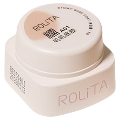 Rolita升级糯叽叽牢固建构底胶软薄甲塑形加固贴片美甲罐装功能胶