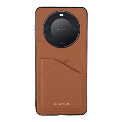 适用于华为mate80系列真皮手机壳