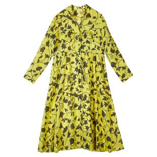 【原创印花】ZOLLE因为纯棉宽松飘逸收腰显瘦显瘦连衣裙