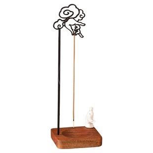 创意倒挂香器线香炉香插香座家用客厅室内檀香沉香香薰炉禅意摆件