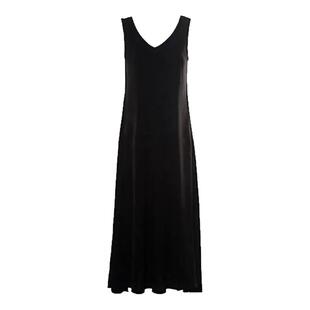 莫代尔连衣裙女士长款新款裙子白色吊带裙孕妇黑色长裙大码背心棉