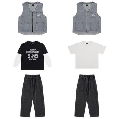 儿童嘻哈hiphop街舞演出服套装