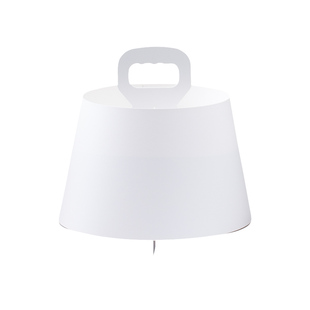 酒店外带甜品纸杯展示架透明一次性蛋糕烘焙圆形慕斯包装盒摆台