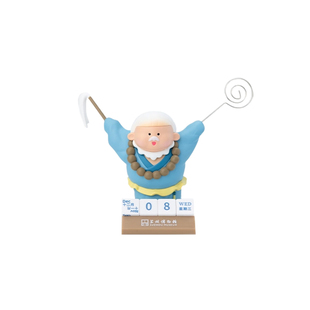 苏州博物馆昆曲百折鲁智深多功能摆件卡通可爱创意桌面摆件万年历