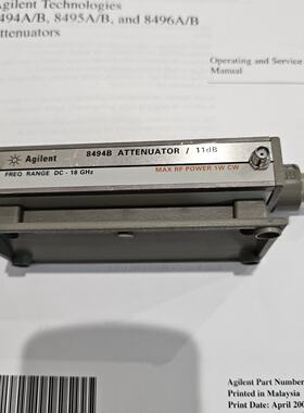 询价agilent安捷伦8494b可调衰减器，8196b也有，是