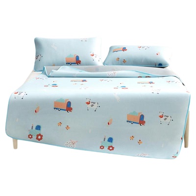 罗莱儿童A类可水洗冰丝冰皮凉席