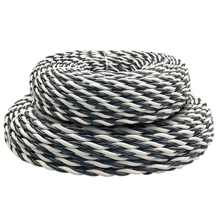 2芯国标双绞线足1.5/2.5/4平方电线家用电源线防水防冻护套线软线