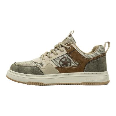 jeep吉普男鞋秋季复古板鞋休闲鞋