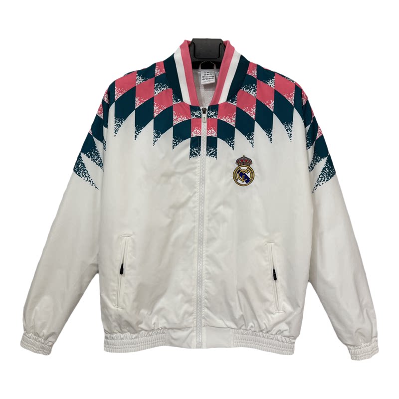 古着足球服外套防水复古球衫刺绣男女风衣秋冬爆款 windbreaker