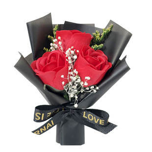 玫瑰车载MINI小花束出风口摆件情人节口袋见面惊喜礼物送男女朋友