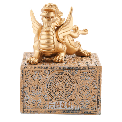 李居明2026马年六白正北财位摆件