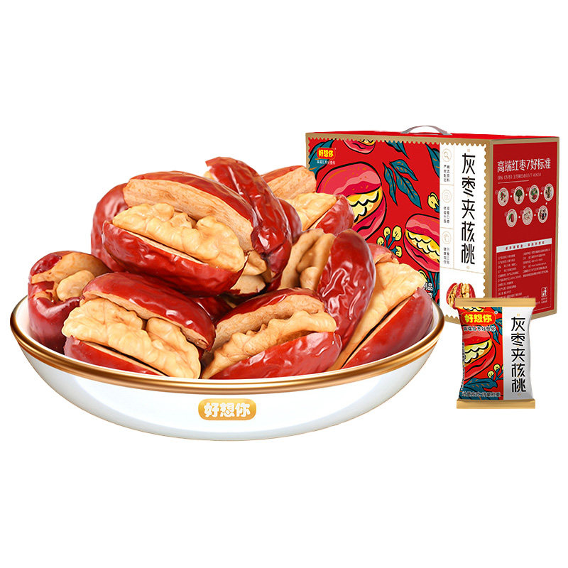 灰枣夹核桃好想你660g