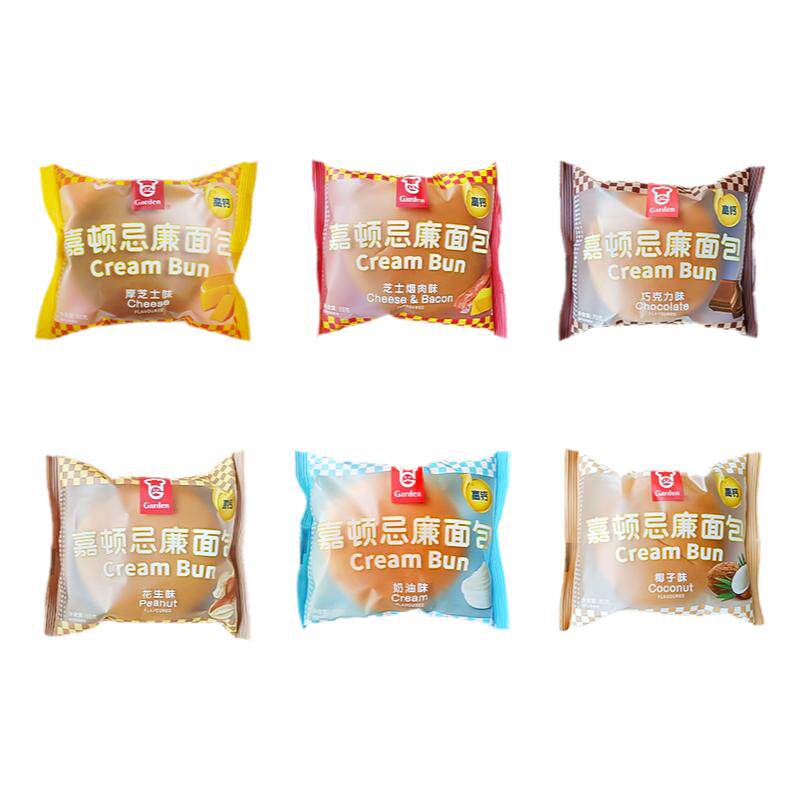 嘉顿厚芝士味忌廉面包早餐代餐