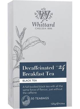 Whittard低咖啡因红茶50片茶包