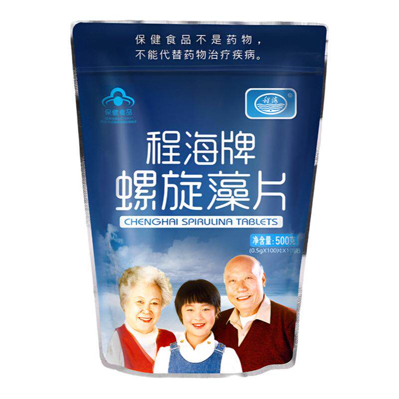 官方正品云南程海牌螺旋藻片500g