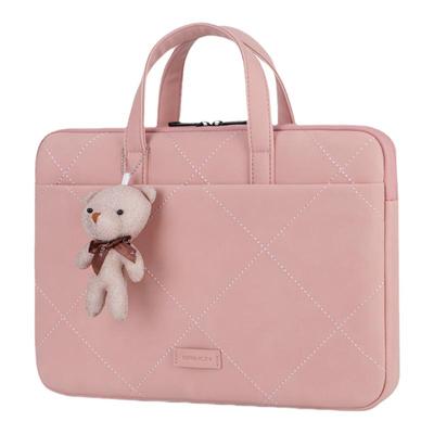 绒毛电脑包BRINCH磨砂