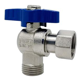 铜4分内外丝活结角阀暗装耐高温防漏燃气热水器壁挂锅炉球阀6分20