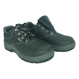 男耐穿工作鞋船厂电焊鞋包邮中帮纯皮透气劳保鞋工地防砸安全鞋