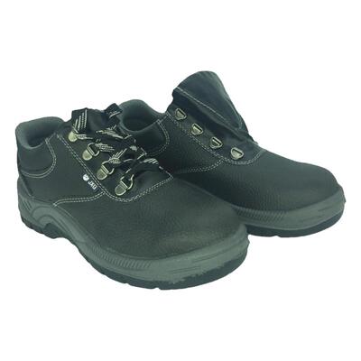 男耐穿工作鞋船厂电焊鞋包邮中帮纯皮透气劳保鞋工地防砸安全鞋