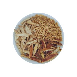 西禾谷 | 手工柴火现炒陈皮姜米茶 暖暖的养生炒米茶 好好喝400克