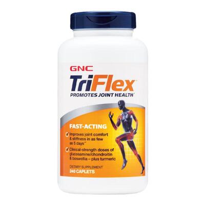 现货美国原装GNC健安喜快速作用维骨力triflex氨糖软骨素润滑关节
