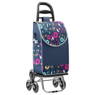 买菜小拉车家用爬楼拉货购物拉杆车折叠轻便老年人代步超市手推车