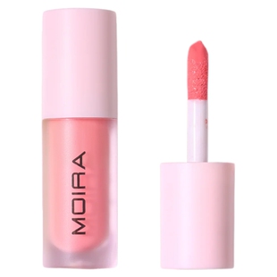 甜美嫩粉！Moira Love Steady液体腮红轻薄持久水润光泽水光唇颊