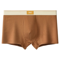 雅鹿男士内裤纯棉2025新款男生款全棉正品透气大码四平角短裤头衩