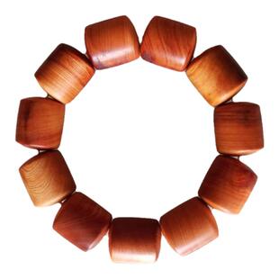 太行崖柏留疤沉化黑油老料手串 自主生产一手货源 送礼品盒盘玩袋